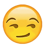 Smirking Gif Sticker