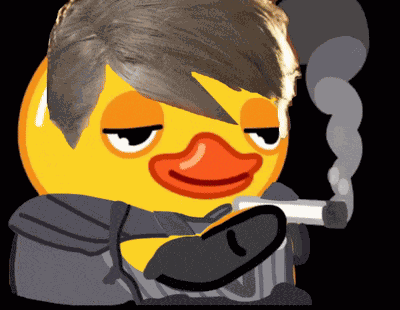 Smoking Duck Mortal Kombat 1 GIF