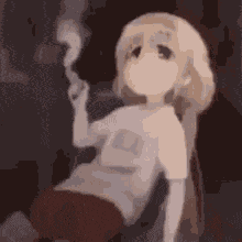 Smoking Smoking Anime GIF