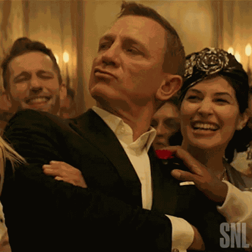 Smug Daniel Craig GIF