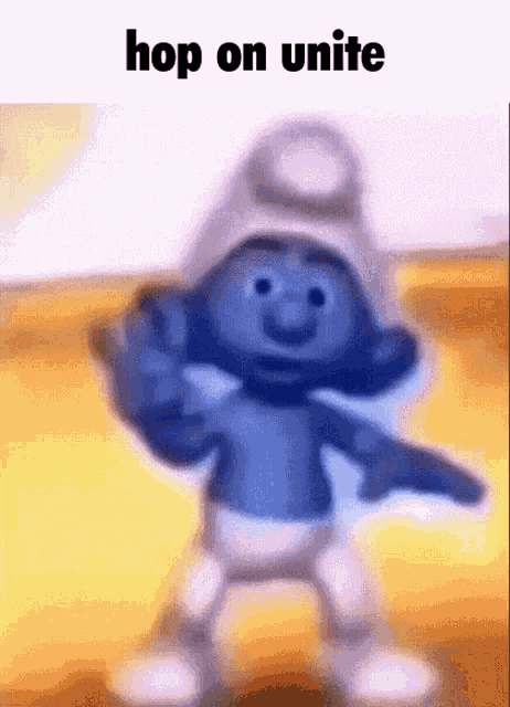 Smurf Pokemon Unite GIF