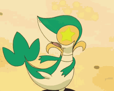 Snivy Confused GIF