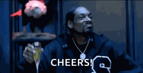 Snoopdogg Cheers GIF
