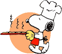Snoopy Chef Snoopy Sticker