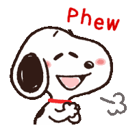 Snoopy Sticker