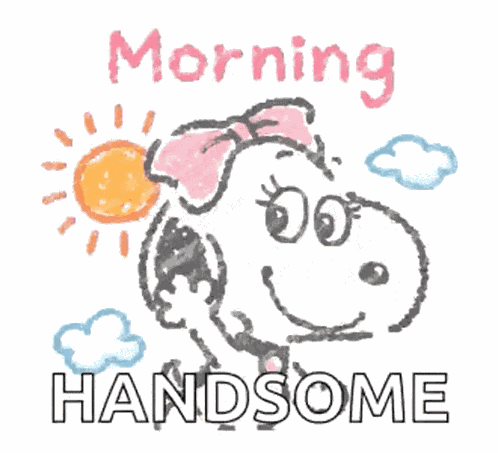 Snoopy Goodmorning GIF