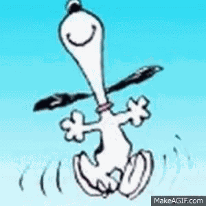 Preview for snoopy happy dance gif