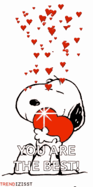Snoopy Love GIF