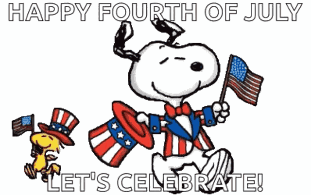 Snoopy Snoopy America GIF