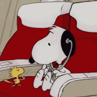 Snoopy Woodstock GIF