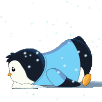 Snow Thinking Sticker
