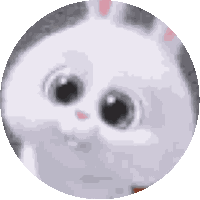 Snowball Bunny Carrot Sticker