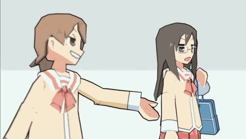 Snowtenky Nichijou GIF