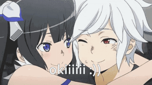 Snuggle Anime Okii GIF