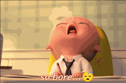 So Bore Boring GIF
