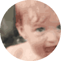 So Excited Baby Sticker