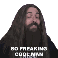 So Freaking Cool Man Samus Paulicelli Sticker