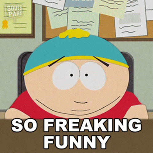 So Freaking Funny Eric Cartman GIF