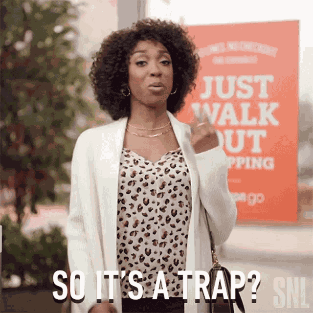 So Its A Trap Saturday Night Live GIF