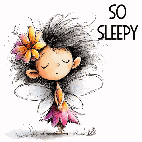 So Sleepy Falling Asleep GIF