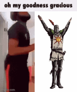 Solaire Dark Souls GIF