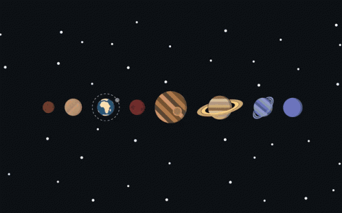 Solar System Earth GIF