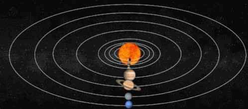 Solar System Galaxy GIF