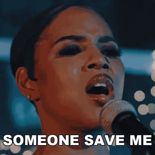 Someone Save Me Alex Vaughn GIF