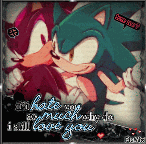 Sonic Boys Love GIF