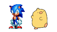 Sonic Duck Sticker