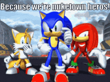 Sonic Heros Nuketown GIF