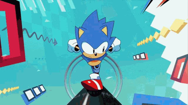 Sonic Mania Cartoon GIF
