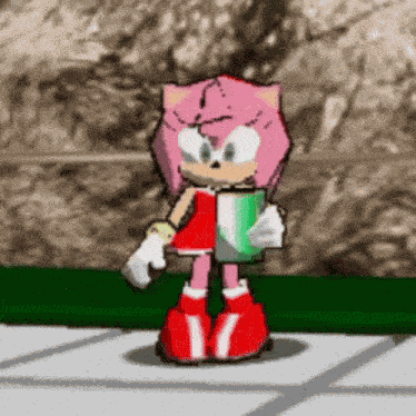Sonic Shuffle Amy GIF