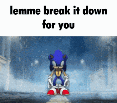 Sonic Sonic The Hedgehog GIF