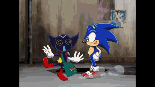Sonic The Hedgehog Bokkun GIF