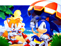 Sonic The Screensaver Alcohol Sticker