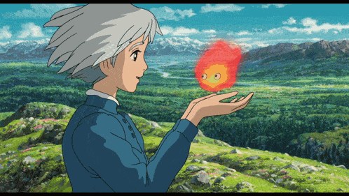 Sophie-calcifer GIF