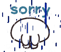 Sorry Im Sorry Sticker