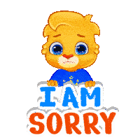 Sorry Im Sorry Sticker