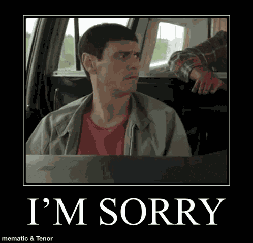 Sorry I’m Sorry GIF