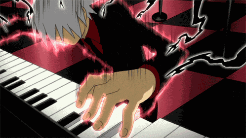 Soul Eater Piano Piano Going Crazy GIF