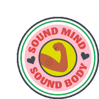 Sound Body Mental Health Sticker