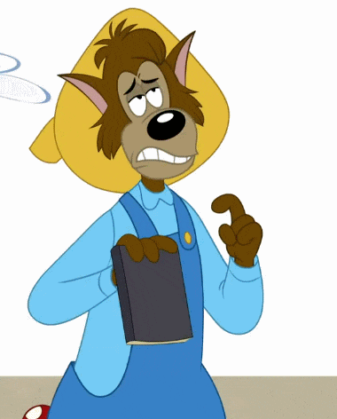 Southern Wolf Cartoon Wolf GIF