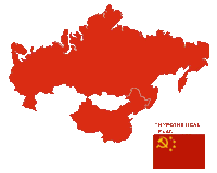 Soviet Union China Sticker