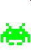 Space Invader Video Game Sticker