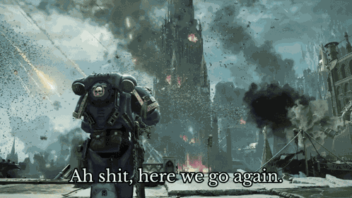 Space Marine 2 Titus GIF