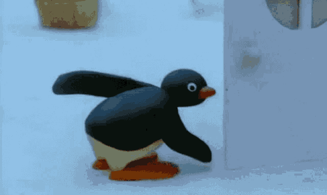 Spank Pingu GIF