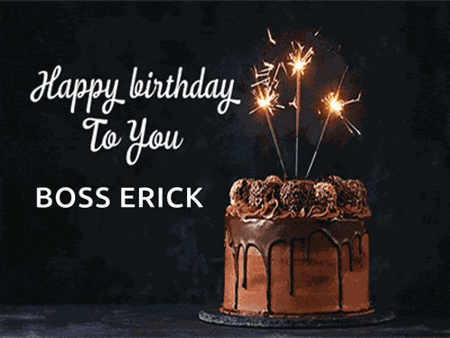 Sparklers Birthday GIF