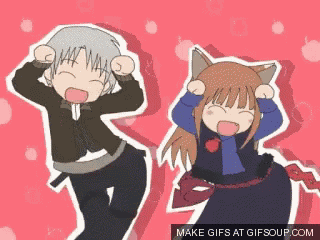 Spice And Wolf Dancing GIF
