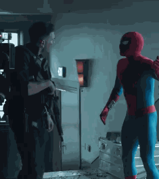 Spider Man Punisher GIF